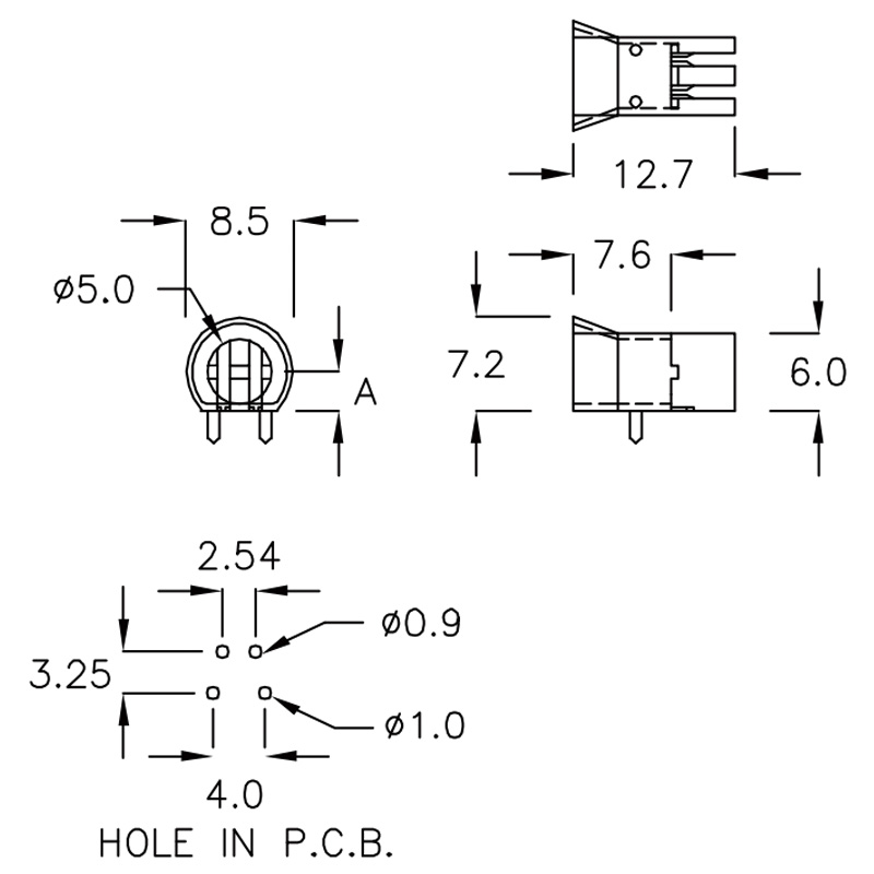 LED Lens Holder LS-EA01